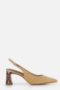 Tamaris Slingbacks beige Suède