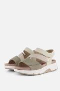 Gabor Rollingsoft Sandalen groen Leer