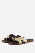 Cellini Slippers bruin Leer