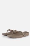 Skechers Arch Fit Meditation Slippers taupe