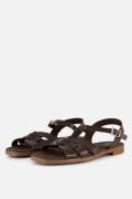 Oh My Sandals Sandalen bruin Lak