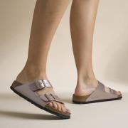 Birkenstock Arizona Slippers brons Synthetisch