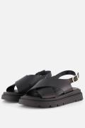 Tamaris Sandalen zwart Leer