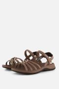 Teva Tirra Traveler Sandalen taupe Textiel