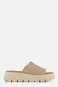 Tamaris Slippers beige Suede