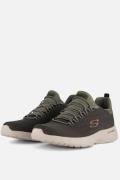 Skechers Dynamight Instappers groen Textiel