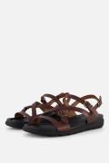 Tamaris Sandalen bruin Leer
