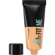 Maybelline New York Fit Me Matte + Poreless Foundation 128 Warm N