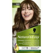 Schwarzkopf Natural & Easy Hair Color 560 Kashmir Ljusbrun