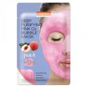 Purederm Deep Purifying Pink O2 Bubble Mask "PEACH" 25 g