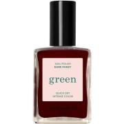 Manucurist Green Nail Polish Dark Pansy