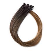 Rapunzel of Sweden Nail Hair  Premium Straight 60 cm Deep Brown C