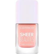 Catrice Sheer Beauties Nail Polish 050 Peach For The Stars