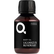 Queen Of Licorice Massageolja Lakrits Rosmarin  125 ml