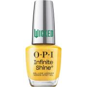 OPI Infinite Shine  OPIxWicked Yellow Brick Road