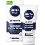 NIVEA MEN Sensitive Mosituriser Face Cream 75 ml