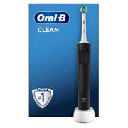 Oral B Clean Electric Toothbrush Black 1 Brush head