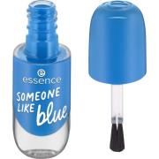 essence gel nail colour 51 SOMEONE LIKE blue