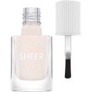 Catrice Sheer Beauties Nail Polish 010 Milky Not Guilty