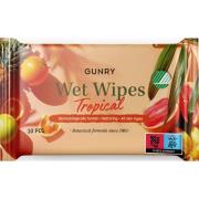 Gunry Wet Wipes Tropical  10 St.