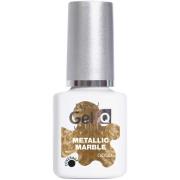 Depend Gel iQ Effects Metallic Marble Gold