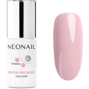 NEONAIL UV Gel Polish Modeling Base Calcium Neutral Pink