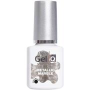 Depend Gel iQ Effects Metallic Marble Silver
