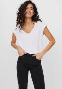 NU 20% KORTING: Vero Moda Shirt met V-hals VMFILLI