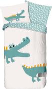 good morning Kinderovertrekset Crocodile met krokodil (2-delig)