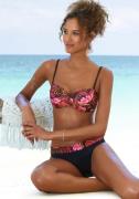 Lascana Beugelbikini in bandeaumodel met jungle-look