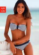 Venice Beach Bandeau-bikinitop Summer met contrastkleurige lus