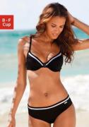 NU 20% KORTING: Lascana Beugelbikini met contrastdetails