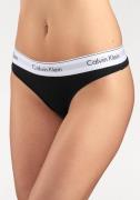 NU 20% KORTING: Calvin Klein String Modern Cotton met brede boord