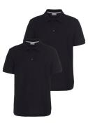 Eastwind Poloshirt Double Pack Polo, navy+white (Set van 2)