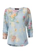 NU 20% KORTING: Aniston CASUAL Shirt met lange mouwen met maxi-bloemen...