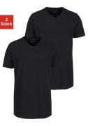 NU 20% KORTING: Jack & Jones T-shirt V-hals (Set van 2)