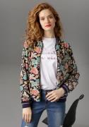 NU 20% KORTING: Aniston CASUAL Blouson met bloemenprint