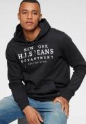 H.I.S Hoodie met cijferprint bij de capuchon