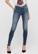 NU 20% KORTING: Only Ankle jeans ONLBLUSH met franjezoom