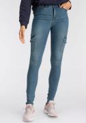 NU 20% KORTING: Arizona Skinny fit jeans Ultra Stretch Highwaist met c...