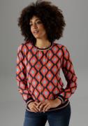 NU 20% KORTING: Aniston SELECTED Shirtblouse met sportieve boord