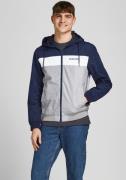 NU 25% KORTING: Jack & Jones Windbreaker RUSH BLOCKING HOOD BOMBER