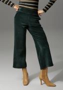 NU 25% KORTING: Aniston CASUAL Cordbroek in trendy culotte-model