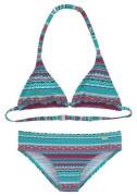 NU 20% KORTING: Buffalo Triangelbikini Lux Kids met abstracte print