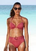 s.Oliver RED LABEL Beachwear Highwaist-bikinibroekje Rome met een afne...