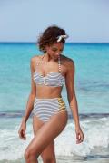 Venice Beach Beugelbikinitop in bandeaumodel CAMIE in coole streep-loo...