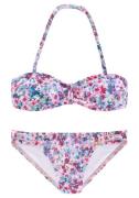 s.Oliver RED LABEL Beachwear Bandeaubikini Scatter Kids met zomerse bl...