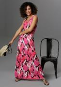 NU 20% KORTING: Aniston SELECTED Maxi-jurk in knalkleuren