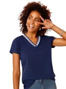 NU 20% KORTING: Classic Basics Shirt met V-hals Shirt (1-delig)