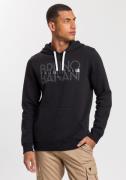 NU 20% KORTING: Bruno Banani Hoodie Logoprint voor